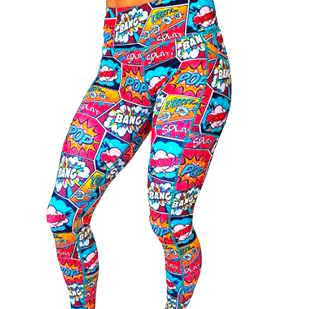 CVG Knockout Comic Book Leggings Medium